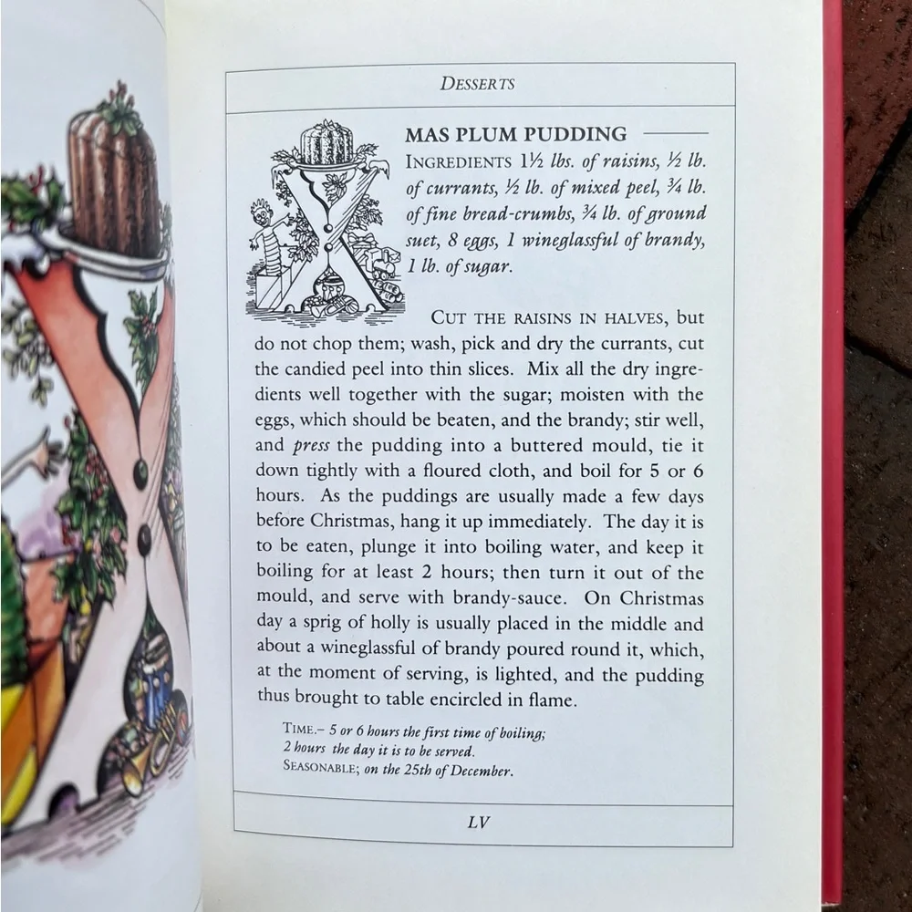 1993 A Victorian Alphabet of Every Day Recipes Lobster Engravings Foodie Food